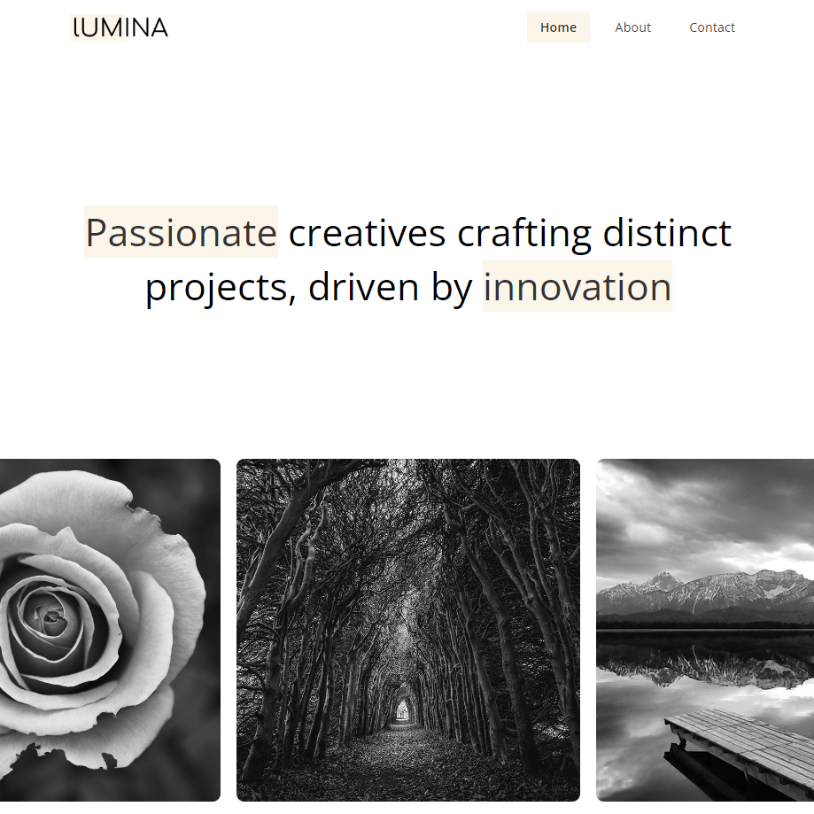 Walter Lumina Creative Website